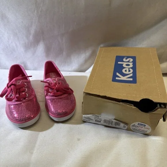 Sparlkly Keds Toddler Size 9 - Picture 2 of 3